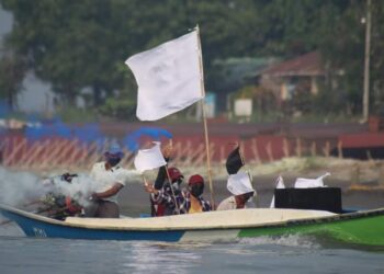 Floating strike at Twan Tay