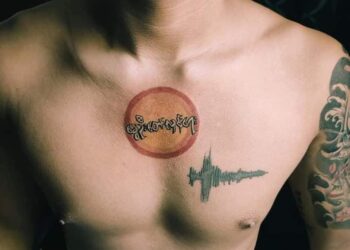 Spring revolution tattoo on the bodies