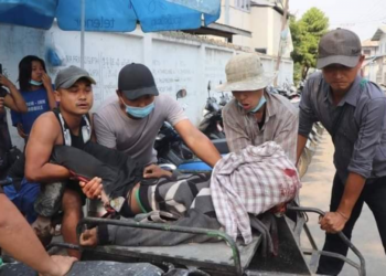 Four shot dead, five injured during junta attack on protesters in Kalay on Wednesday