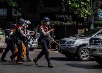 Police sources blame brutal crackdowns on military imposters