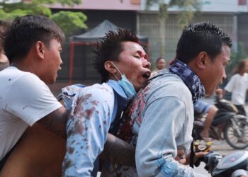 Myanmar Junta Uses Explosives, Killing At Least Two Dozen Protesters