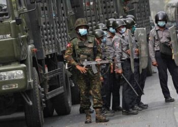 ဂျပန် သံတမန်တွေ နေထိုင်တဲ့ တိုက်ခန်းကို စစ်ကောင်စီ တပ်ဖွဲ့ဝင်တွေ ဝင်ရောက်စီးနင်း