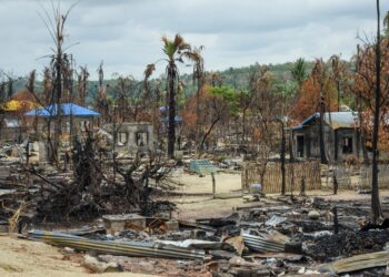Disputing junta narrative, Magway villagers blame security forces for massive fire