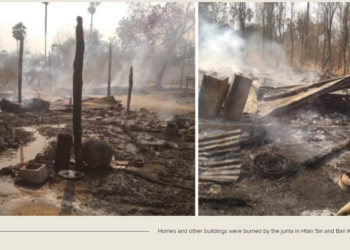 Myanmar Junta Continues to Burn Down Sagaing Villages