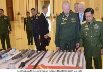 Myanmar junta blames Ukraine for the Russian invasion