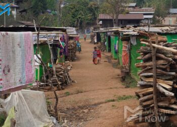 In Pictures: Eight months away from home amid military offensives in Karenni State