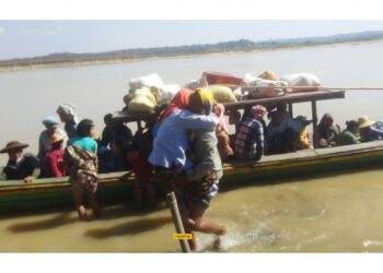 ချင်းတွင်းမြစ်တွင် စစ်ကောင်စီတပ် အန္တရာယ်ကင်းစွာ ချီတက်ခြင်း