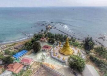 မော်တင်စွန်းစေတီ၏အထက်တွင် ဉာဏ်တော် ၁၀၈ တောင် စေတီတစ်ဆူတည်ပြီး ယတြာချေရန် စစ်အုပ်စုခေါင်းဆောင်စီစဥ်နေ