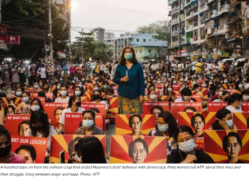 ‘Future disappears before their eyes’ for Myanmar women post-coup