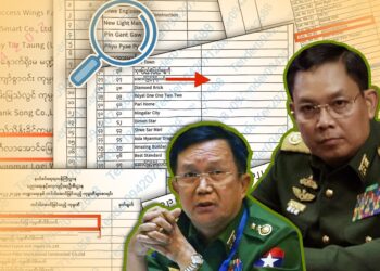 As country burns, it’s back to business as usual for Myanmar’s military elite