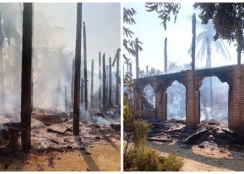 Myanmar Junta Troops Kill 4 Civilians, Burn 6 Villages in Indaw