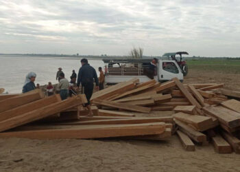 ‘No one can stop it’: Illegal logging surges in Myanmar’s conflict zones
