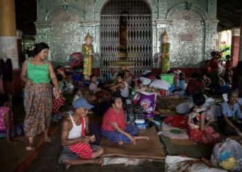Waiting to go home: 48,000 evacuated in Myanmar floods