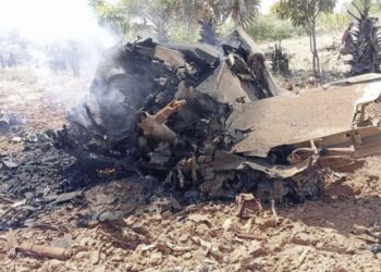 Myanmar’s military blames technical fault for crash of fighter jet on training flight