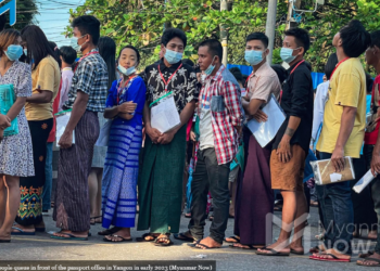 Myanmar junta bans conscription-age men from leaving country for work