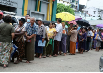 MYANMAR-YANGON-RICE-WHOLESALE DEPOT