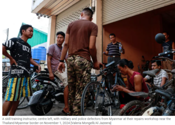 Soldier students: Job training gives hope to Myanmar’s military defectors