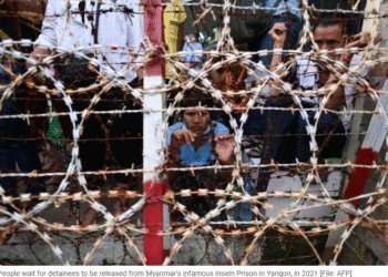 Girl, 6, among group arrested for assassination of Myanmar general