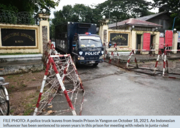 Indonesian influencer given seven-year Myanmar prison sentence